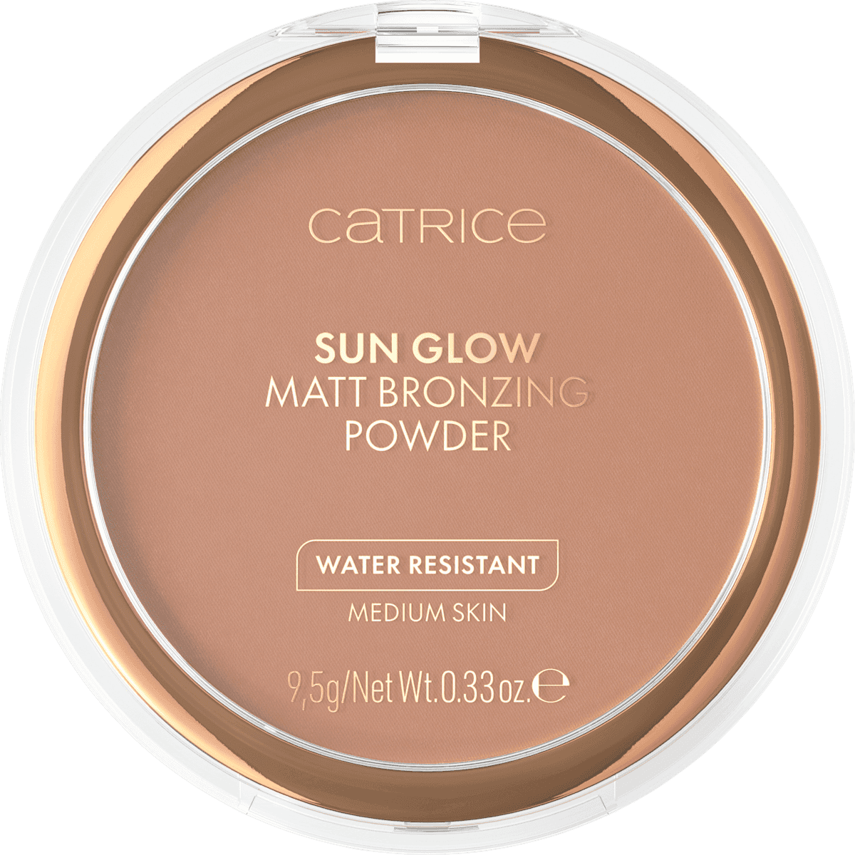 Catrice Powder bronzing Puder Sun Glow Matt 030 Medium Bronze, 9,5 g (Catrice Bronzing Puder Sun Glow Matt 030 Medium Bronze, 9,5 g) — authentic German product in Morocco