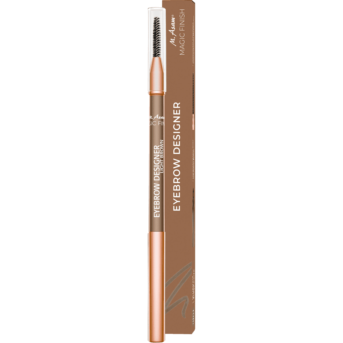 M. Asam Crayon à sourcils Eyebrow Designer Light Brown, 0,28 g (M. Asam Augenbrauenstift Eyebrow Designer Light Brown, 0,28 g) — produit allemand authentique au Maroc