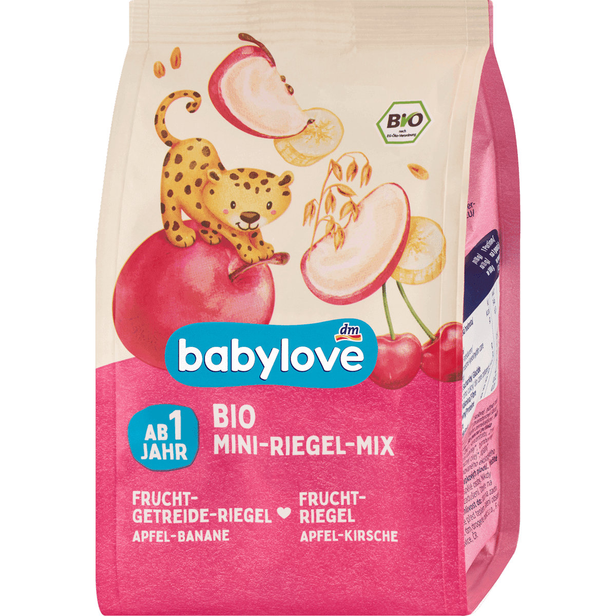 babylove barres aux fruits Mini-Mix (8 x 12,5g) dès 1 an 100 g — منتج ألماني أصلي في المغرب
