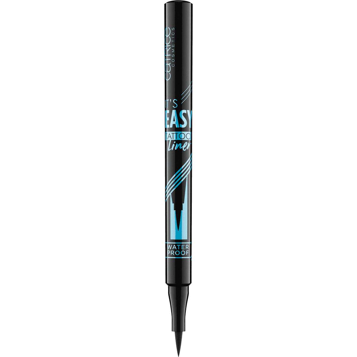 Catrice Eyeliner It's Easy Tattoo Waterproof 010 Black, 1,1 ml (Catrice Eyeliner It's Easy Tattoo Waterproof 010 Black, 1,1 ml) — authentic German product in Morocco
