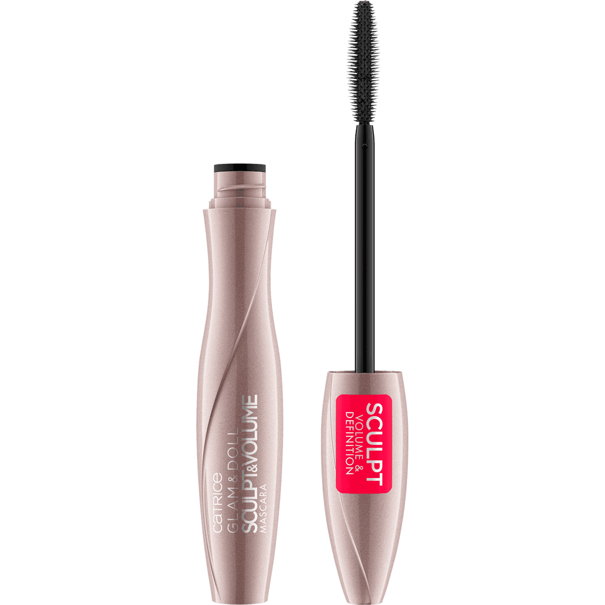 Catrice Mascara Glam & Doll Sculpt & Volume 010 Black, 9,5 ml (Catrice Mascara Glam & Doll Sculpt & Volume 010 Black, 9,5 ml) — authentic German product in Morocco