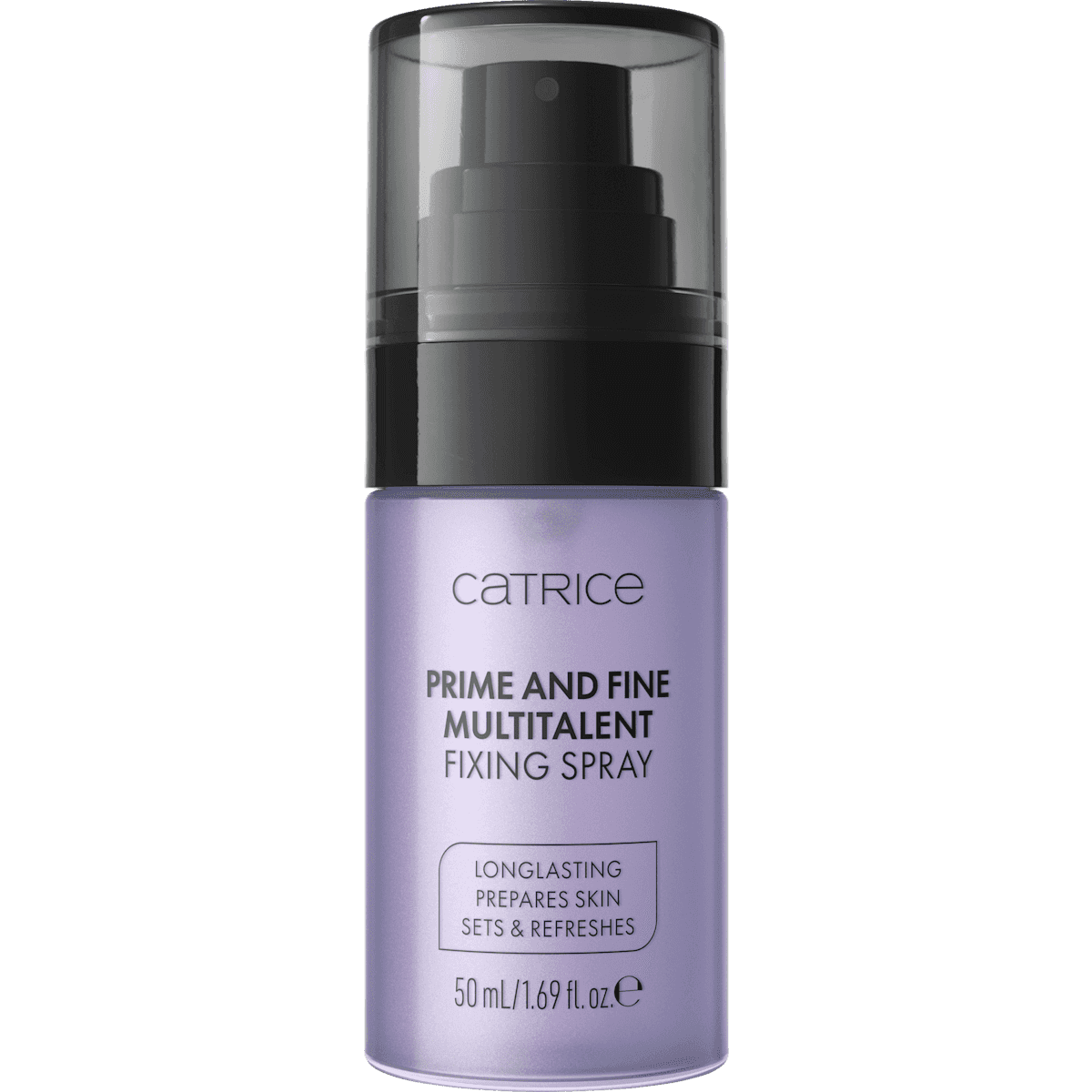 Catrice Spray fixateur Prime And Fine Multitalent Transparent, 50 ml — produit allemand authentique au Maroc