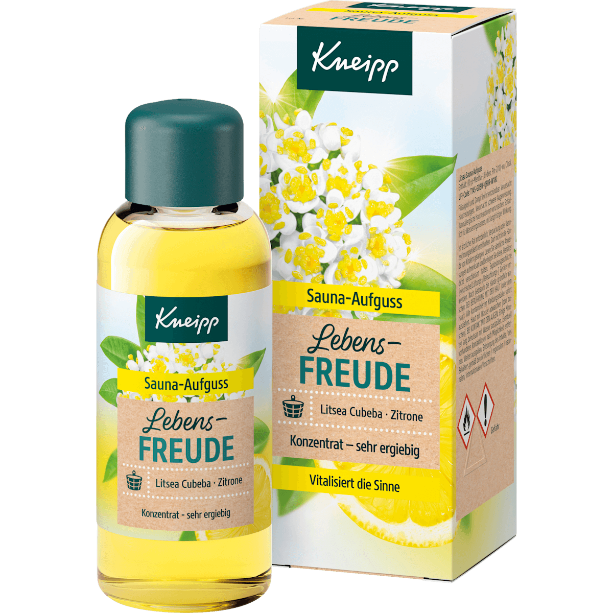 Kneipp Sauna Aufguss Joie de vivre, 100 ml — produit allemand authentique au Maroc