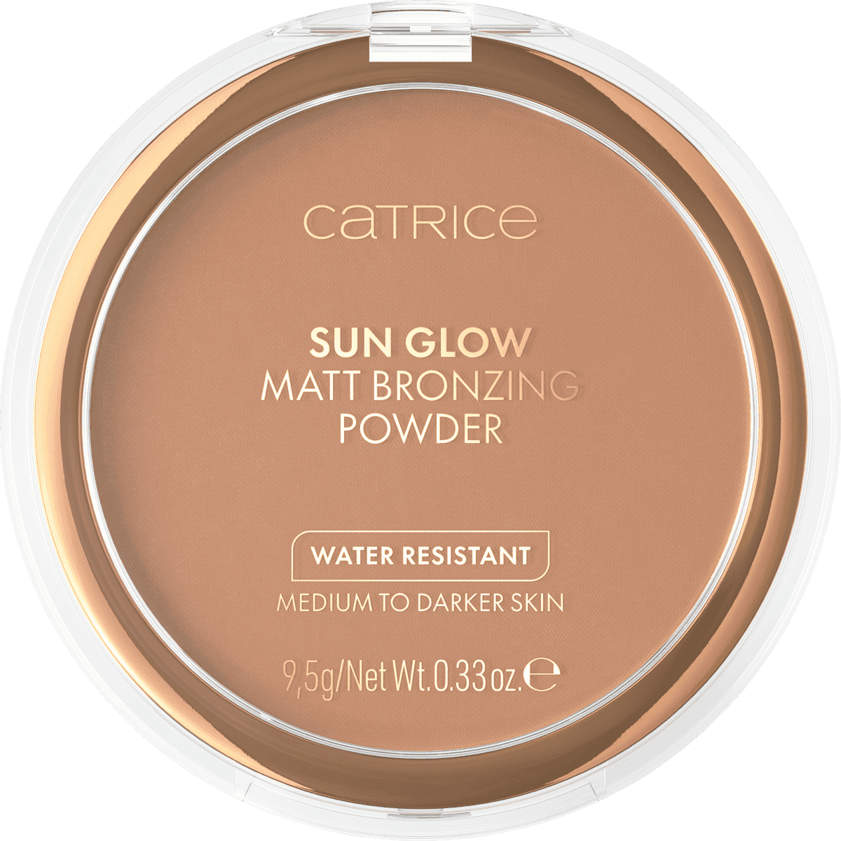 Catrice Poudre bronzante Puder Sun Glow Matt 35 Universal, 9,5 g — produit allemand authentique au Maroc