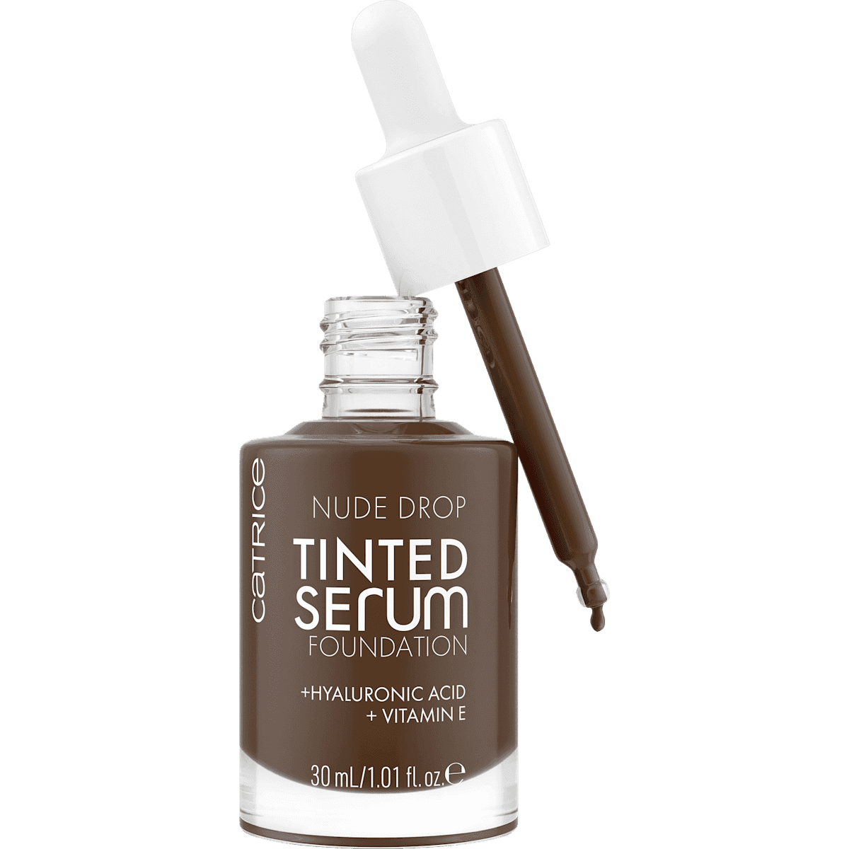 Catrice foundation Serum Nude Drop Tinted 098N, 30 ml (Catrice Foundation Serum Nude Drop Tinted 098N, 30 ml) — authentic German product in Morocco
