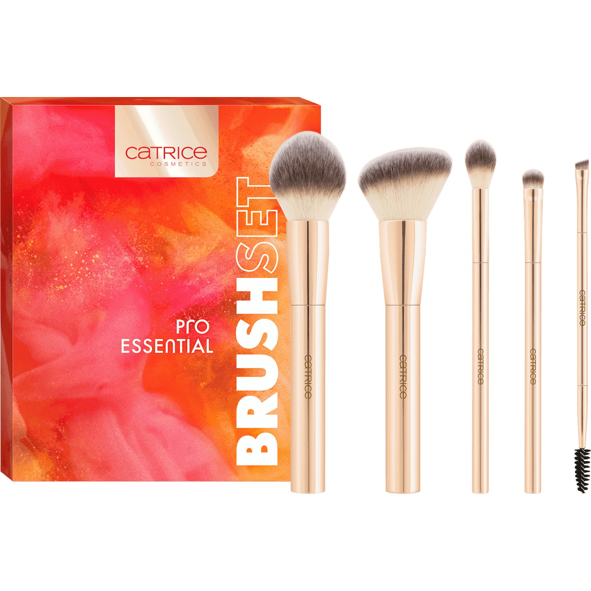 Catrice Set de pinceaux Pro Essential Brush 5tlg, 1 St — produit allemand authentique au Maroc