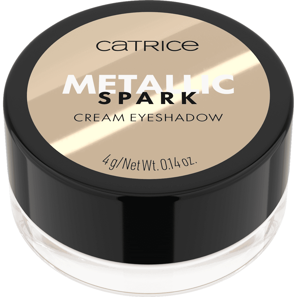 Catrice eyeshadow Metallic Spark Cream 010 Champagne Chic, 4 g (Catrice Lidschatten Metallic Spark Cream 010 Champagne Chic, 4 g) — authentic German product in Morocco
