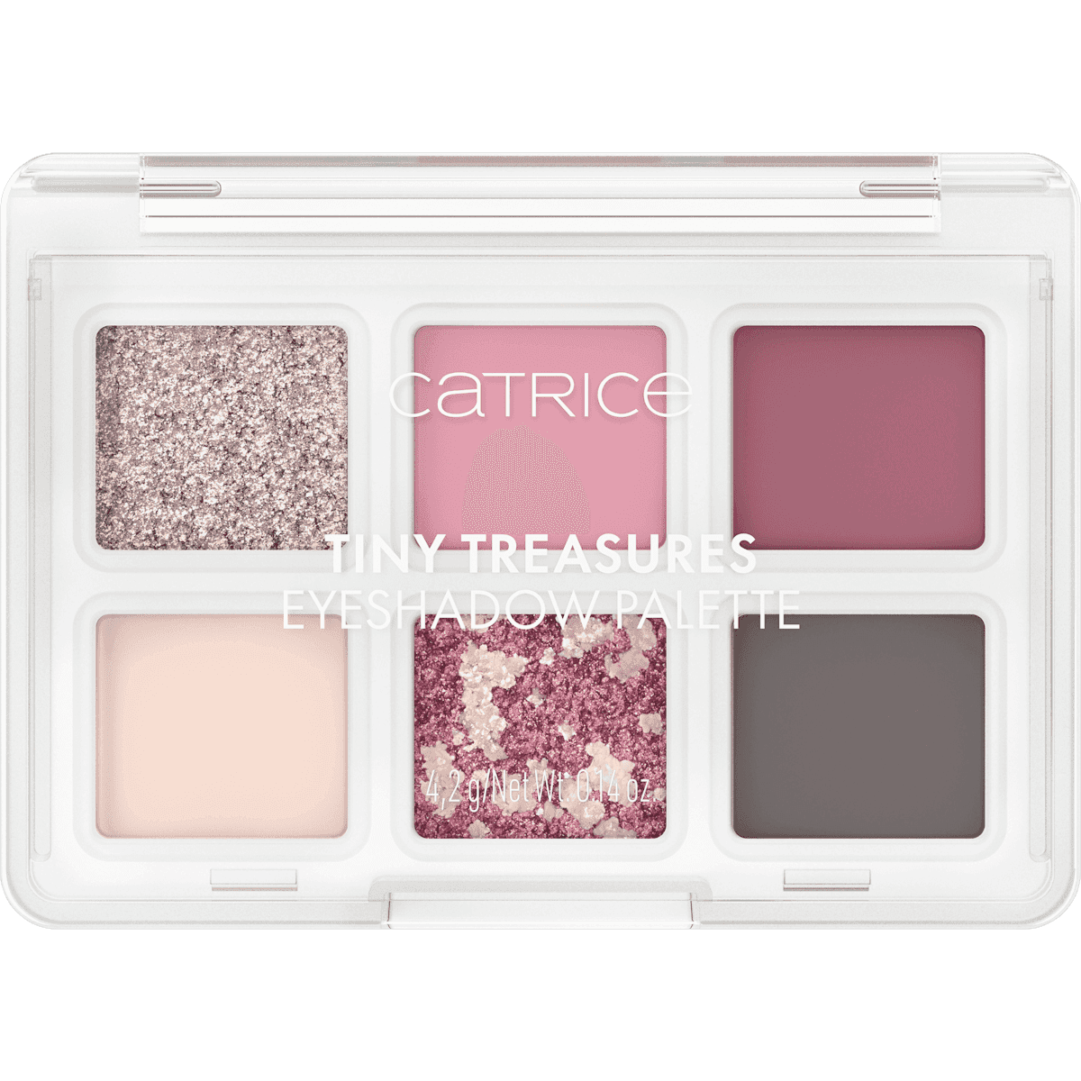 Catrice Fard à paupières Palette Tiny Treasures 020 Wild Berry, 4,2 g (Catrice Lidschatten Palette Tiny Treasures 020 Wild Berry, 4,2 g) — produit allemand authentique au Maroc