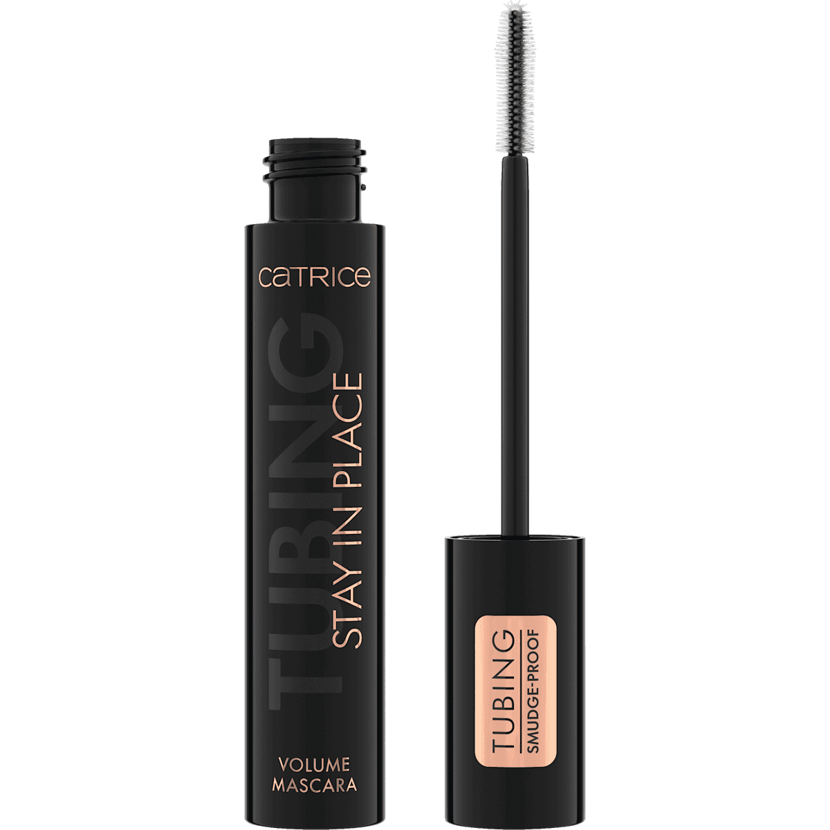 Catrice Mascara Tubing Stay In Place Volume 010 Panda-Proof Black, 11 ml — produit allemand authentique au Maroc