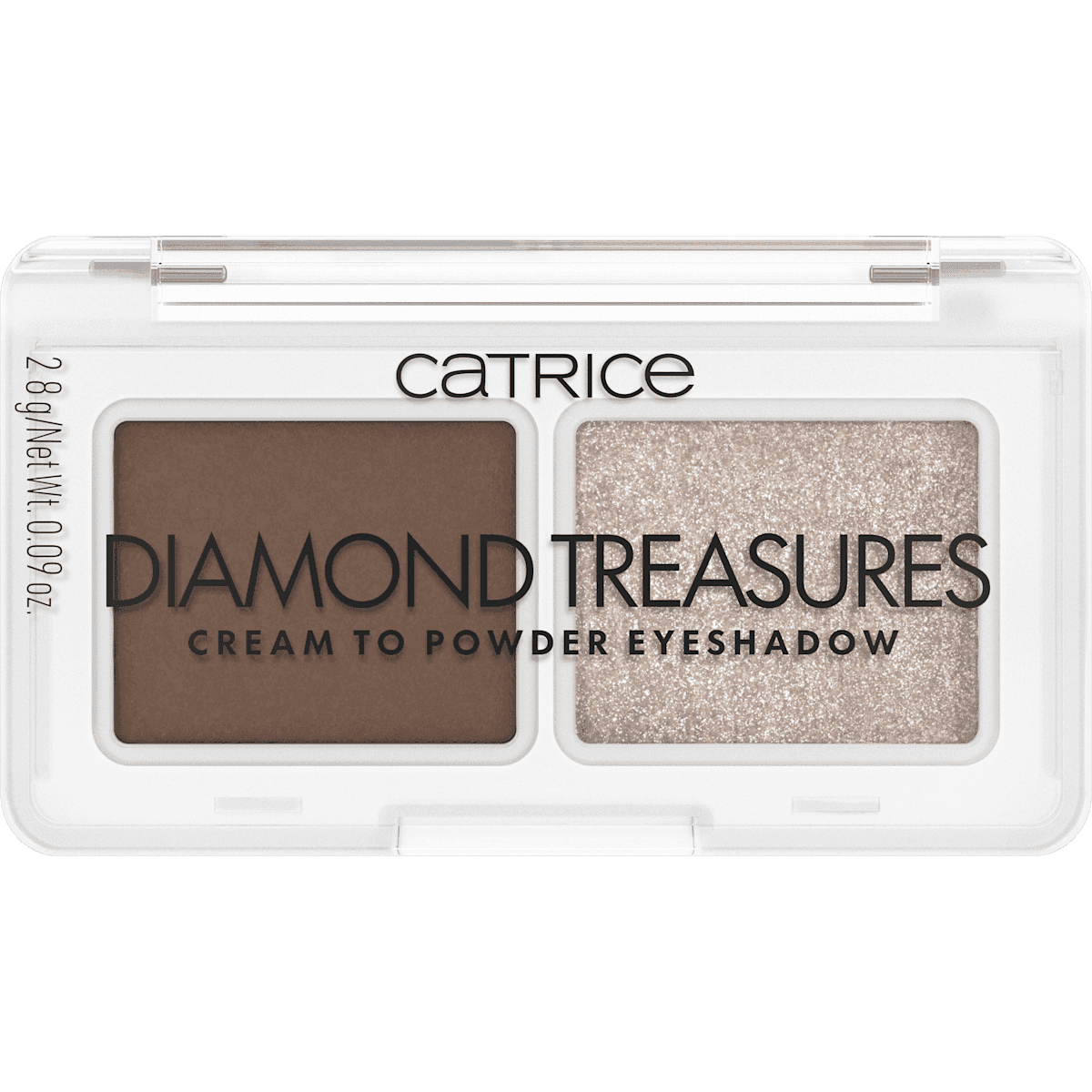 Catrice Fard à paupières Diamond Treasures Cream to Powder 010 Hazel Spark, 2,8 g — produit allemand authentique au Maroc