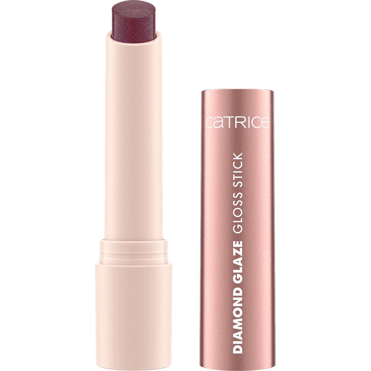 Catrice Rouge à lèvres Diamond Glaze Gloss Stick 050 Glitterally Perfect, 1,6 g — produit allemand authentique au Maroc