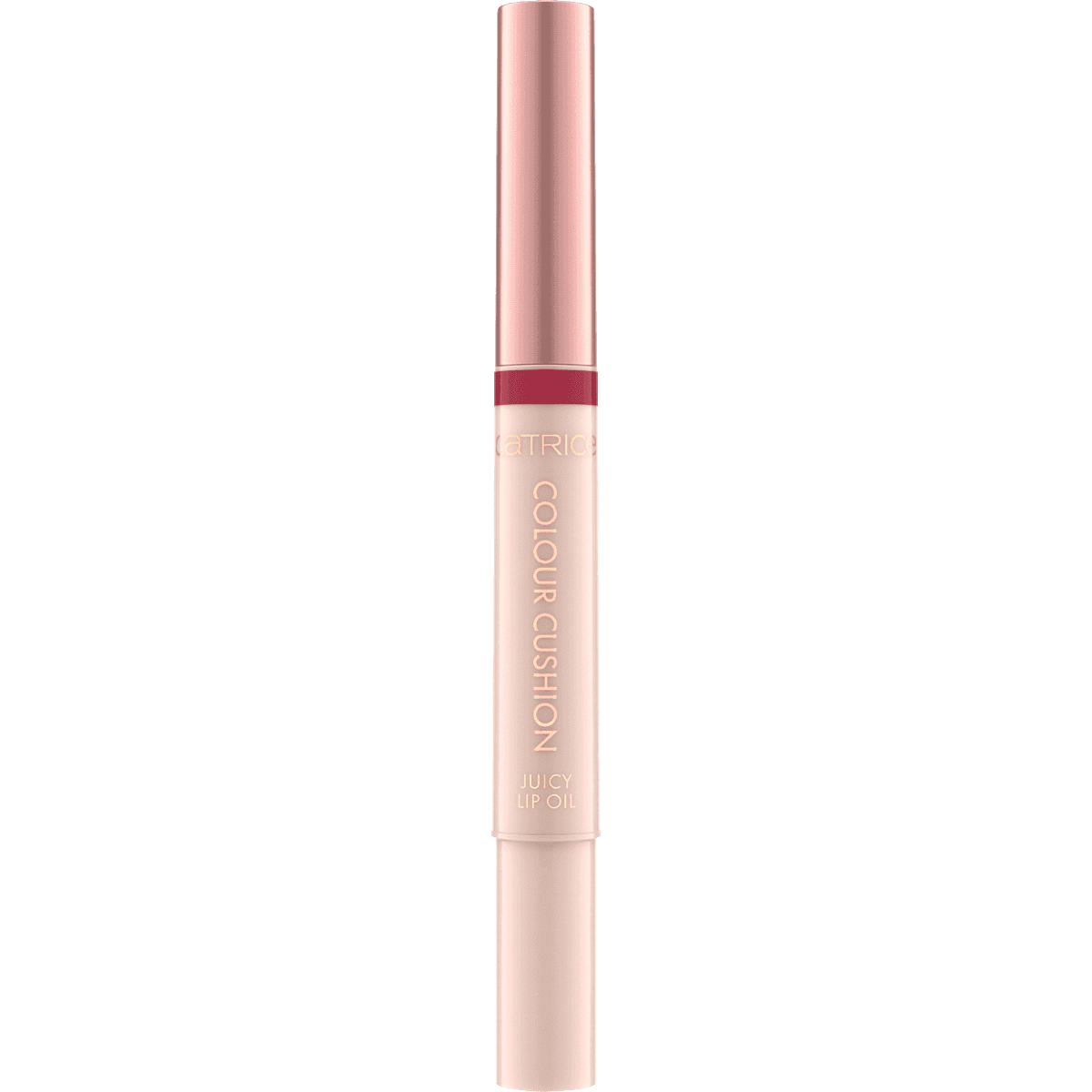 Catrice Huile à lèvres Colour Cushion Juicy 040 Crimson Crush, 1,8 ml — produit allemand authentique au Maroc