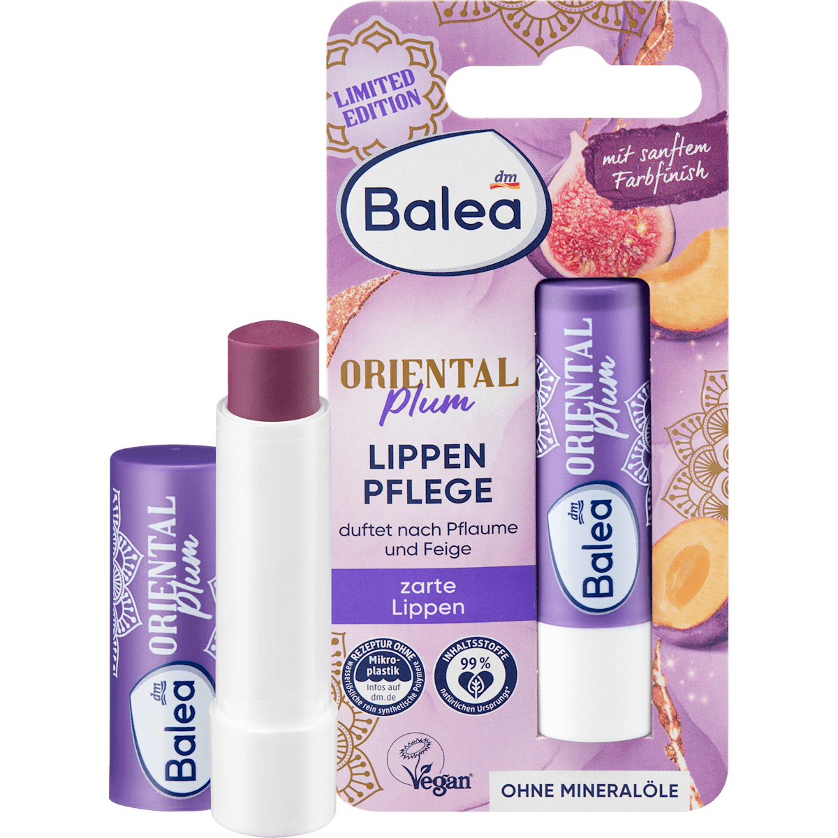 Balea Soin des lèvres Oriental Plum 4,8 g (Balea Lippenpflege Oriental Plum, 4,8 g) — منتج ألماني أصلي في المغرب