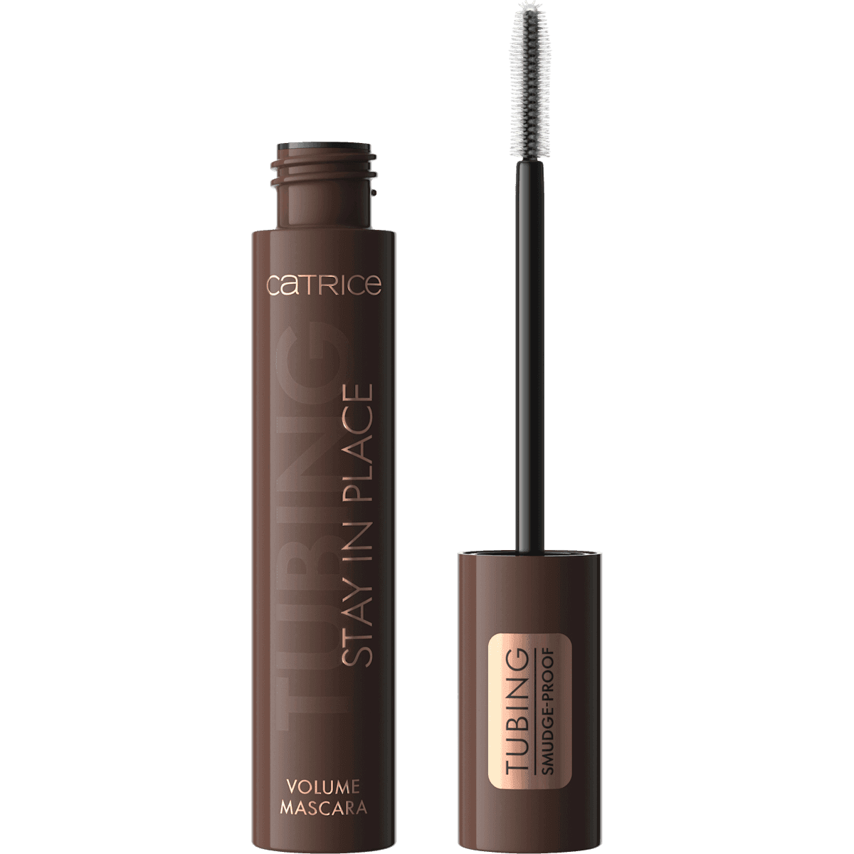 Catrice Mascara Tubing Stay In Place Volume 020 Panda-Proof Brown, 11 ml — produit allemand authentique au Maroc