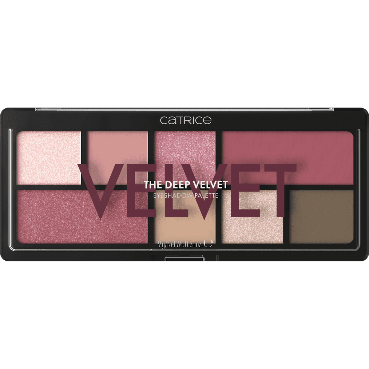 Catrice Fard à paupières Palette The Deep Velvet, 9 g — produit allemand authentique au Maroc