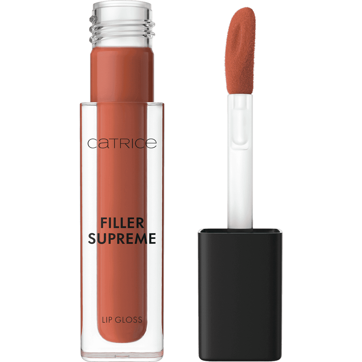 Catrice lip gloss Filler Supreme 100 Cinnamon Glazed, 3,2 ml (Catrice Lipgloss Filler Supreme 100 Cinnamon Glazed, 3,2 ml) — authentic German product in Morocco
