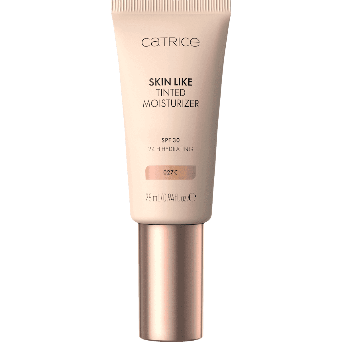 Catrice Fond de teint Skin Like Tinted Moisturizer LSF 30, 027C, 28 ml — produit allemand authentique au Maroc