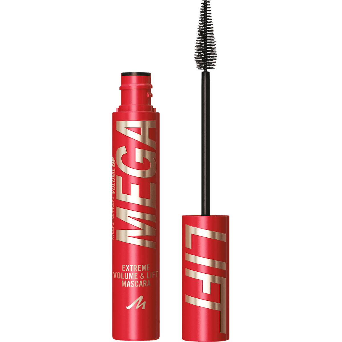 MANHATTAN Cosmetics Mascara Volume Up Mega Lift 002 Black Brown, 10 ml — منتج ألماني أصلي في المغرب