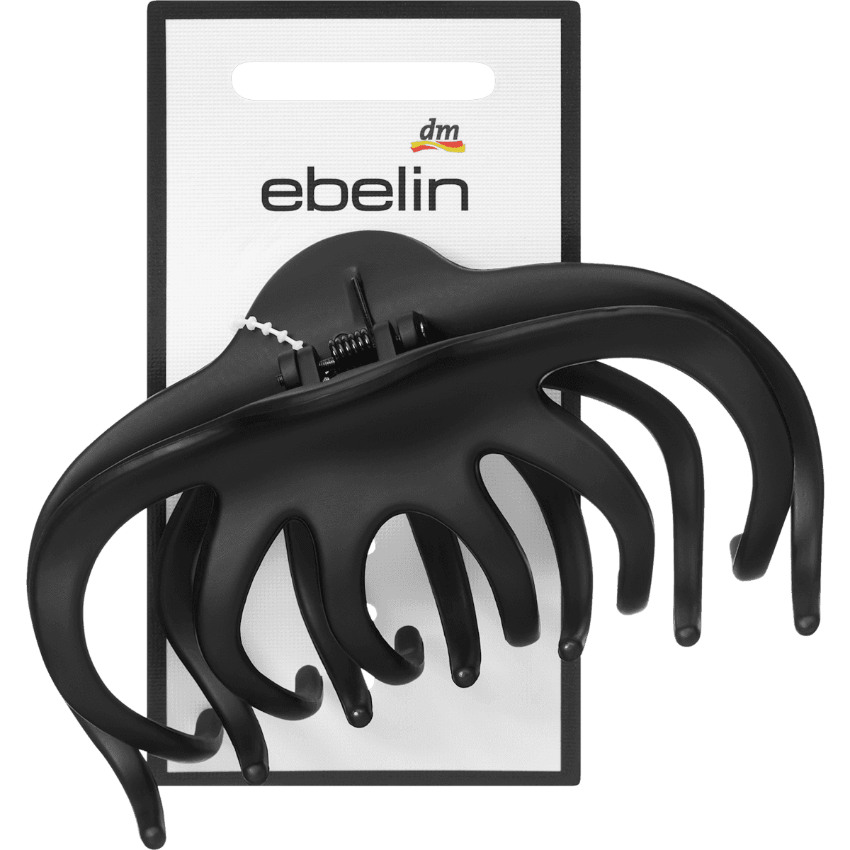 ebelin Pince à cheveux forme pieuvre, noir, 1 pièce (ebelin Haarklammer Oktopus-Form, schwarz, 1 St) — منتج ألماني أصلي في المغرب