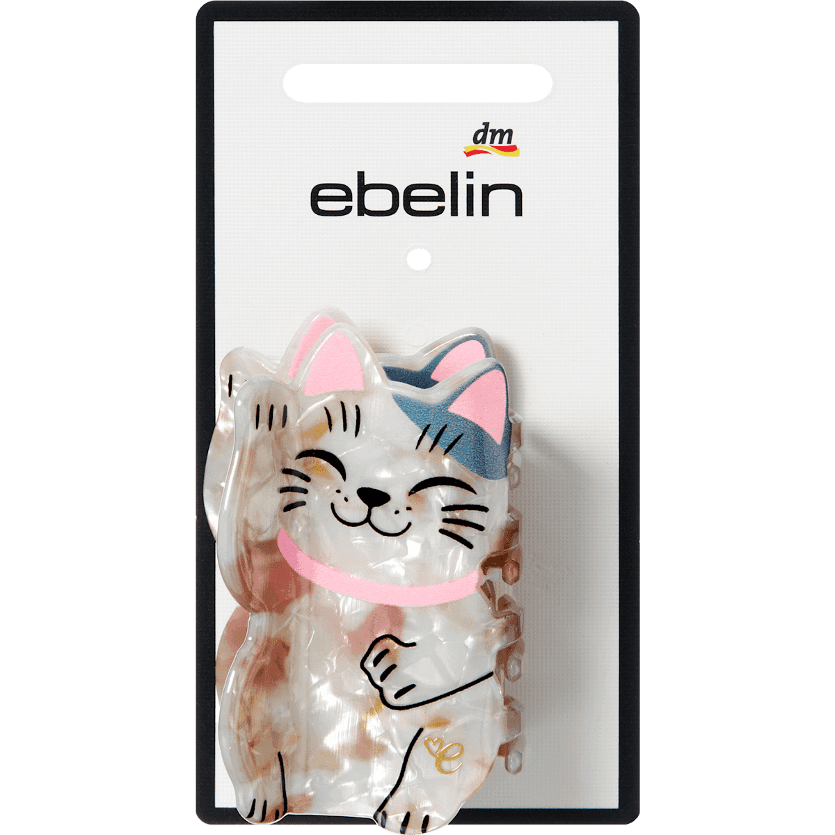 ebelin pince à cheveux chat porte-bonheur 1 pièce — produit allemand authentique au Maroc