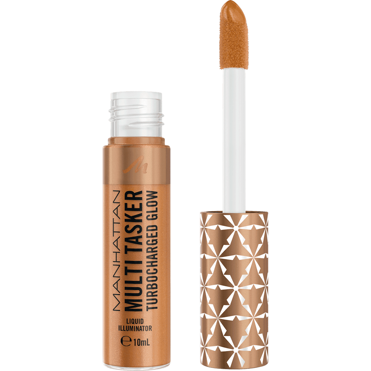 MANHATTAN Cosmetics Highlighter Multi-Tasker Turbocharged Glow 008, 10 ml — produit allemand authentique au Maroc