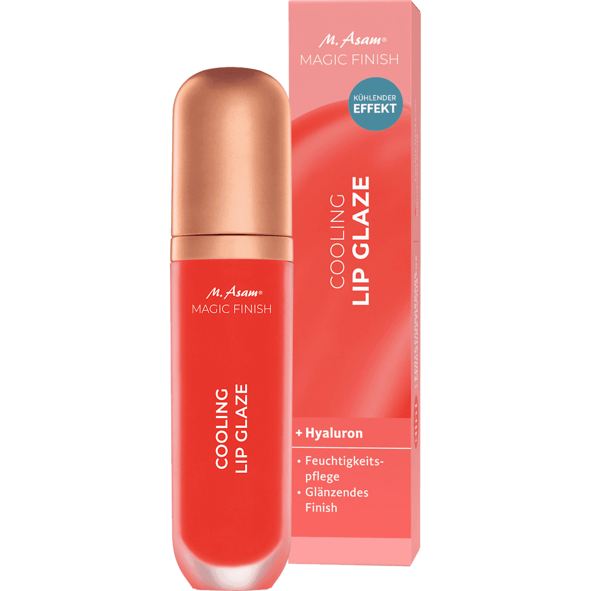 M. Asam Gloss Glaze Cooling Coral Sorbet, 8,5 ml — produit allemand authentique au Maroc
