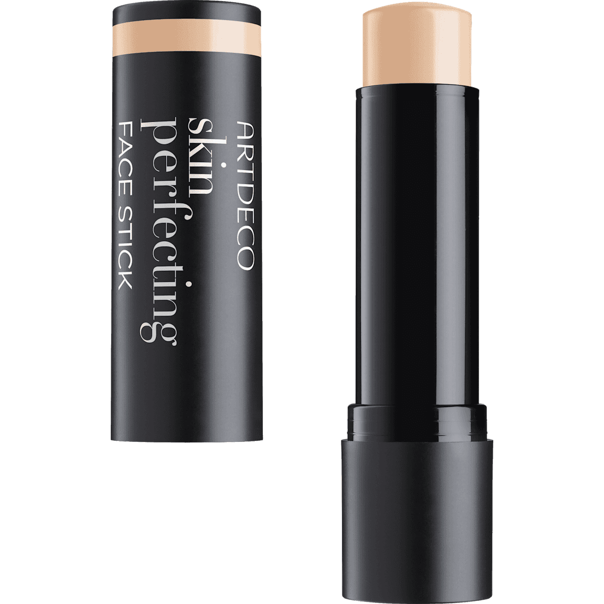 ARTDECO Foundation Skin Perfecting Face Stick 35 True Beige/Warm, 11 g — produit allemand authentique au Maroc