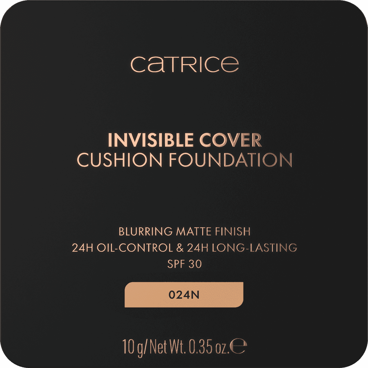 Catrice foundation Cushion Invisible Cover 024N, 10 g (Catrice Foundation Cushion Invisible Cover 024N, 10 g) — authentic German product in Morocco