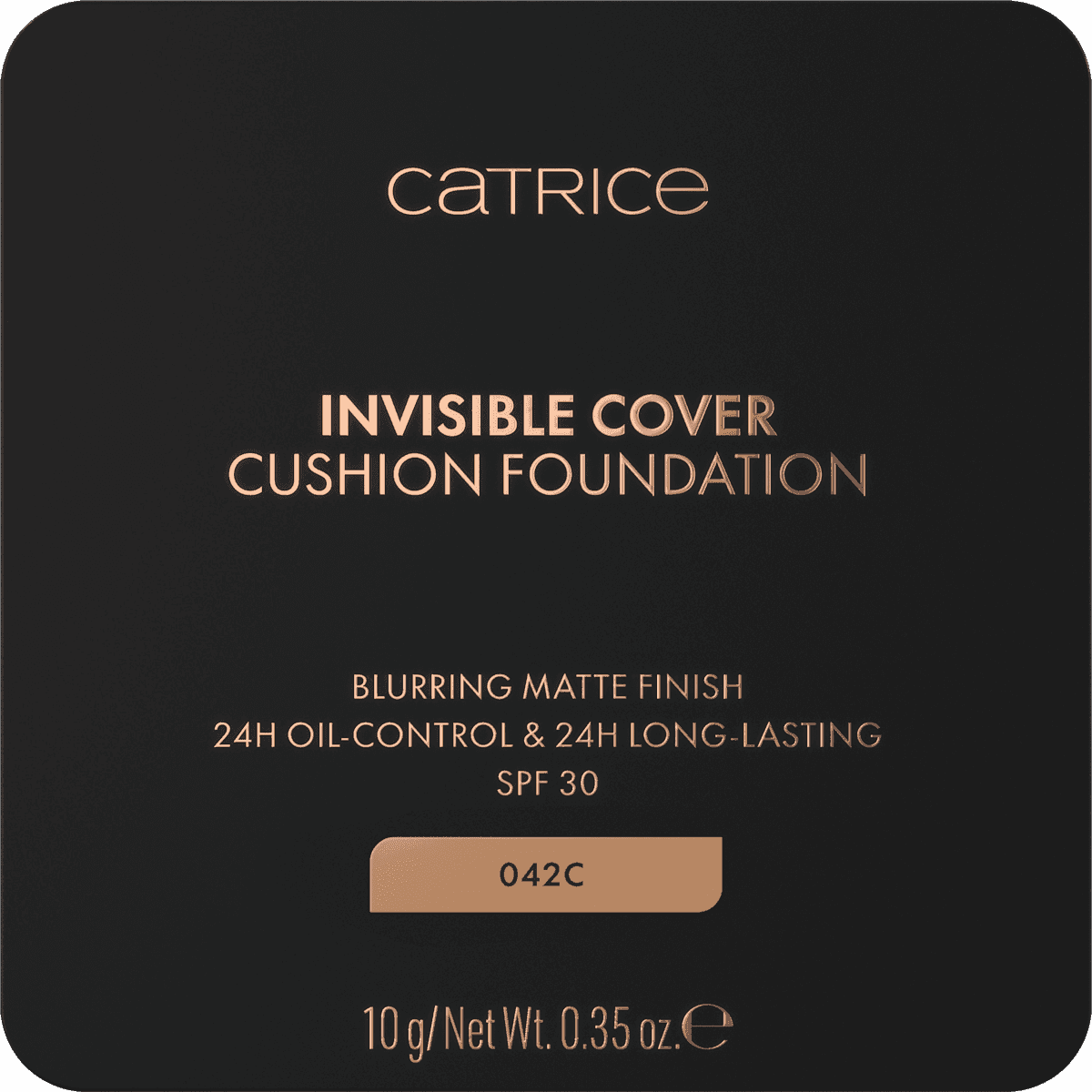 Catrice foundation Cushion Invisible Cover 042C, 10 g (Catrice Foundation Cushion Invisible Cover 042C, 10 g) — authentic German product in Morocco