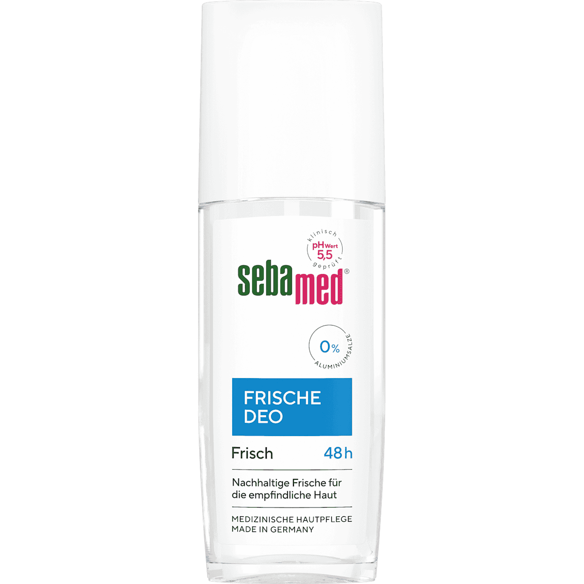 sebamed Vaporisateur déodorant Frische, 75 ml (sebamed Deo Zerstäuber Frische, 75 ml) — produit allemand authentique au Maroc