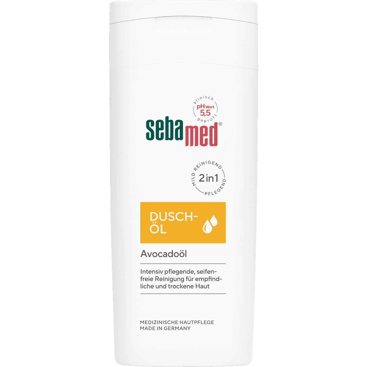 sebamed Huile de douche, 200 ml (sebamed Duschöl, 200 ml) — منتج ألماني أصلي في المغرب
