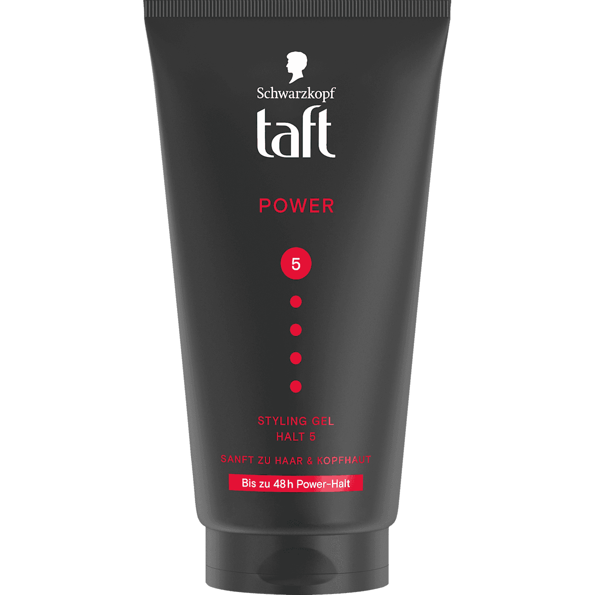 Schwarzkopf taft Gel coiffant POWER Halt 5, 150 ml (Schwarzkopf taft Haargel POWER Halt 5, 150 ml) — produit allemand authentique au Maroc