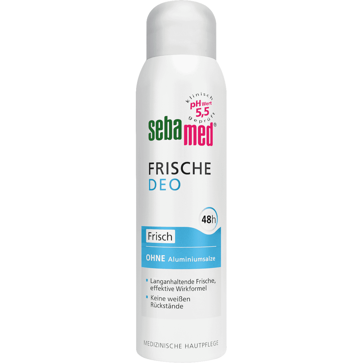 sebamed Déodorant spray frisch, 150 ml (sebamed Deospray frisch, 150 ml) — produit allemand authentique au Maroc