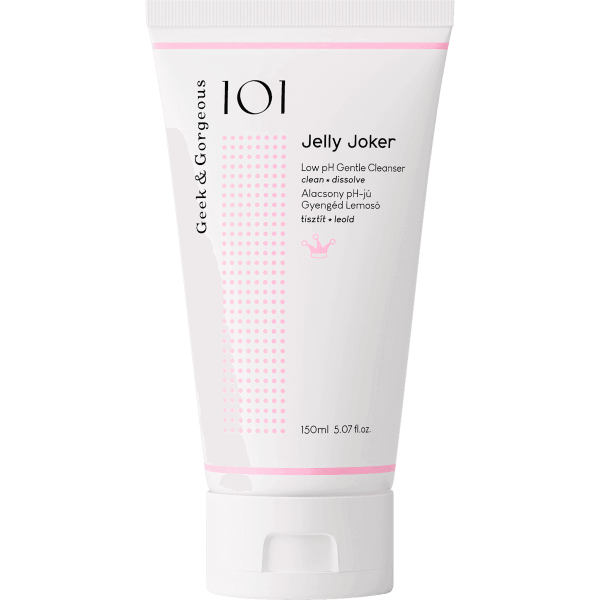 Geek&Gorgeous Gel nettoyant 101 Jelly Joker, 150 ml (Geek&Gorgeous Waschgel 101 Jelly Joker, 150 ml) — produit allemand authentique au Maroc