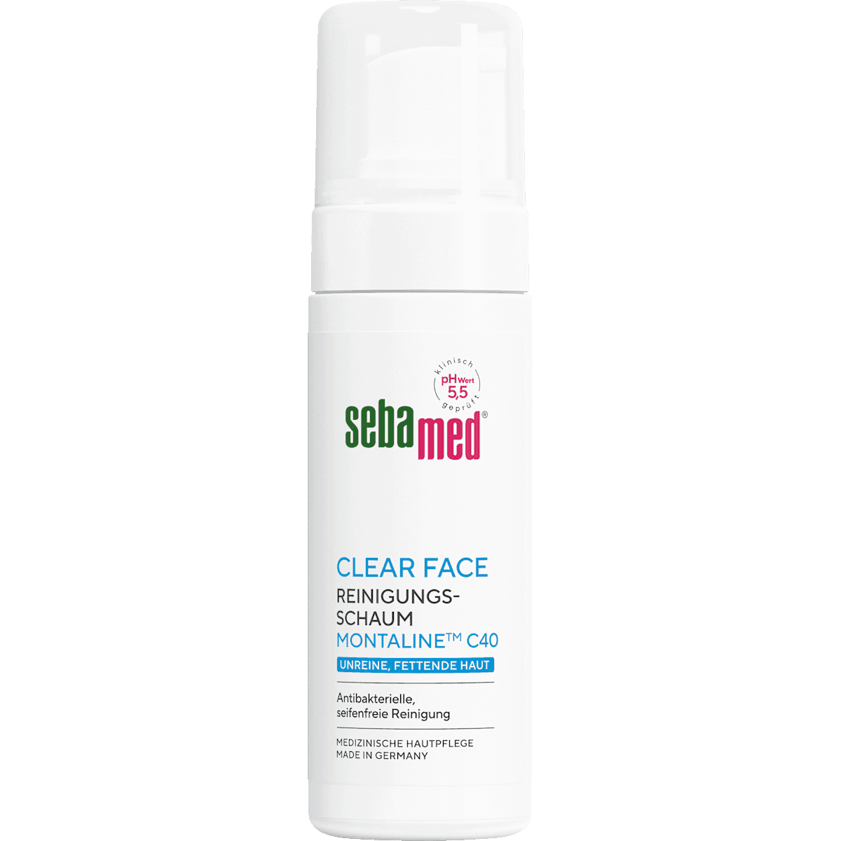 sebamed Mousse nettoyante unreine, fettende peau, 150 ml (sebamed Reinigungsschaum unreine, fettende Haut, 150 ml) — منتج ألماني أصلي في المغرب