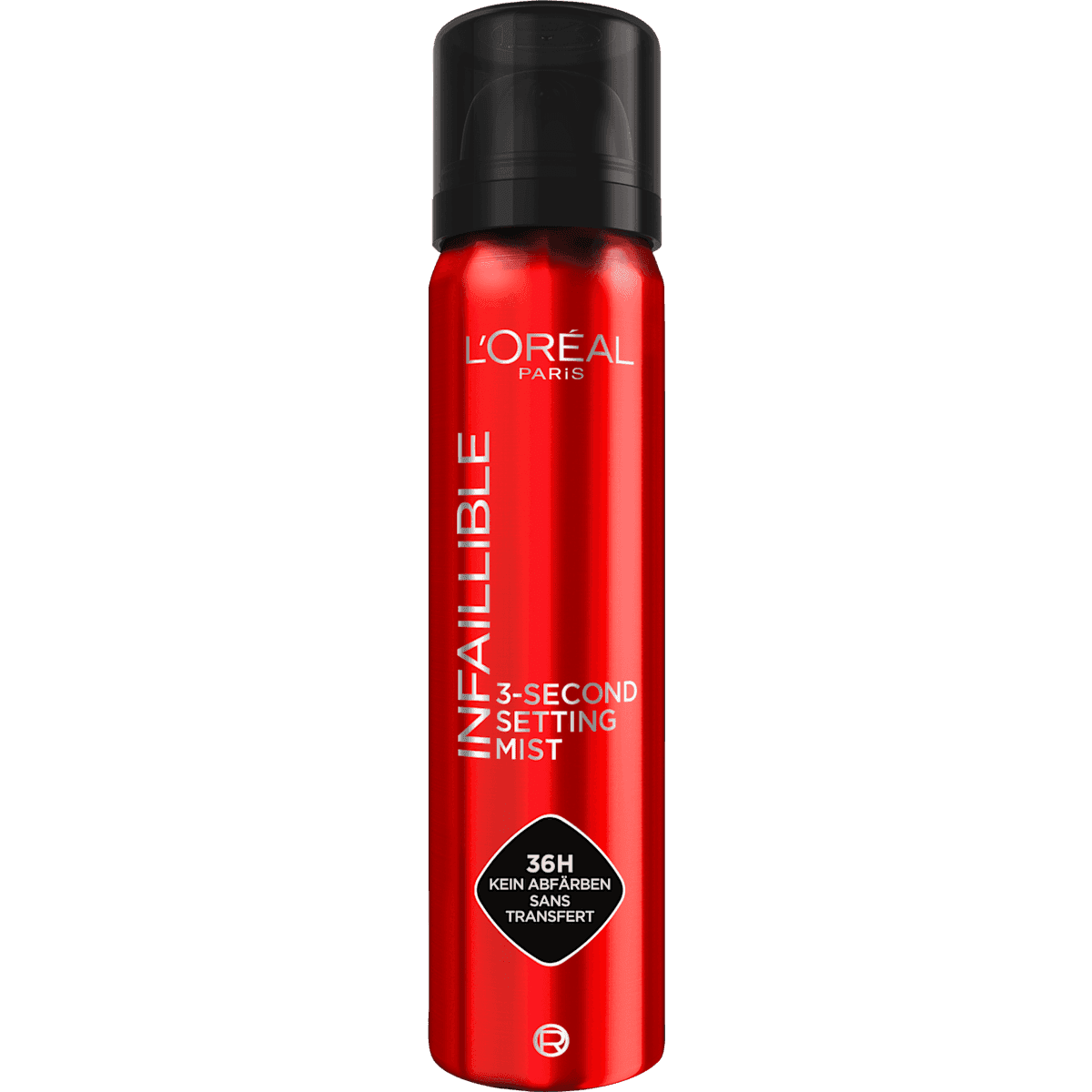 L'ORÉAL PARiS Spray fixateur Infaillible: 3-Second Setting Spray, 75 ml — produit allemand authentique au Maroc