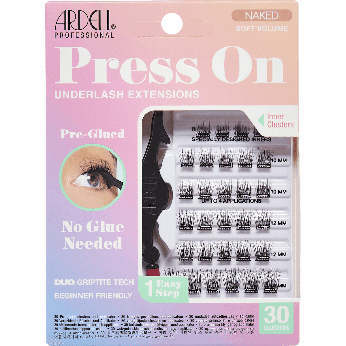 ARDELL Faux cils Set Naked Press On Soft Volume, 1 pièce — produit allemand authentique au Maroc