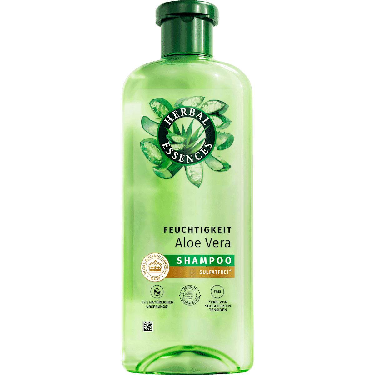 Herbal Essences Shampoo hydration aloe vera, 350 ml (Herbal Essences Shampoo Feuchtigkeit Aloe Vera, 350 ml) — authentic German product in Morocco