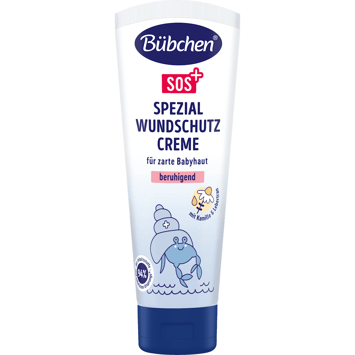 Bübchen crème protectrice SOS Spezial, 75 ml — produit allemand authentique au Maroc