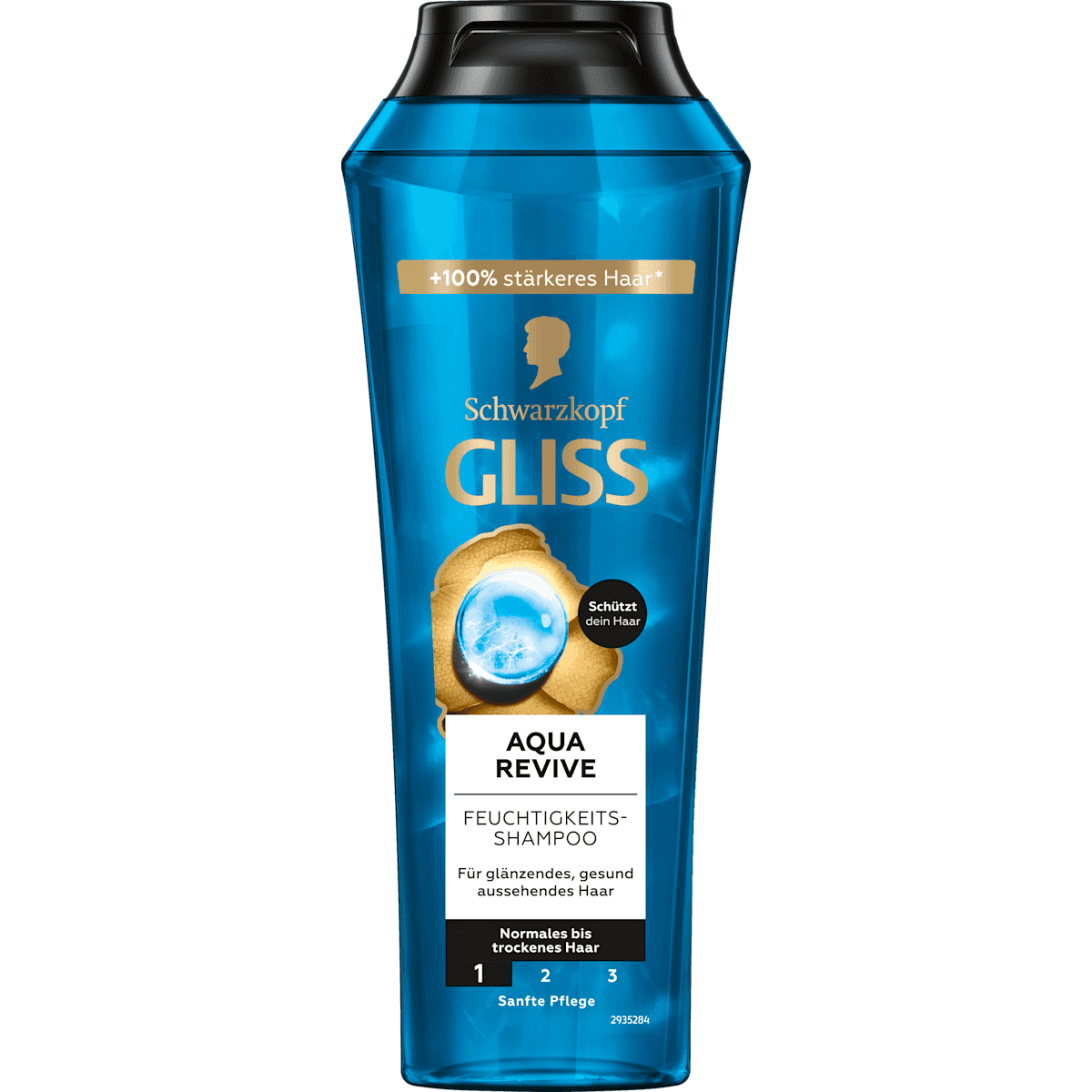 Schwarzkopf GLISS Shampooing Aqua Revive, 250 ml (Schwarzkopf GLISS Shampoo Aqua Revive, 250 ml) — produit allemand authentique au Maroc