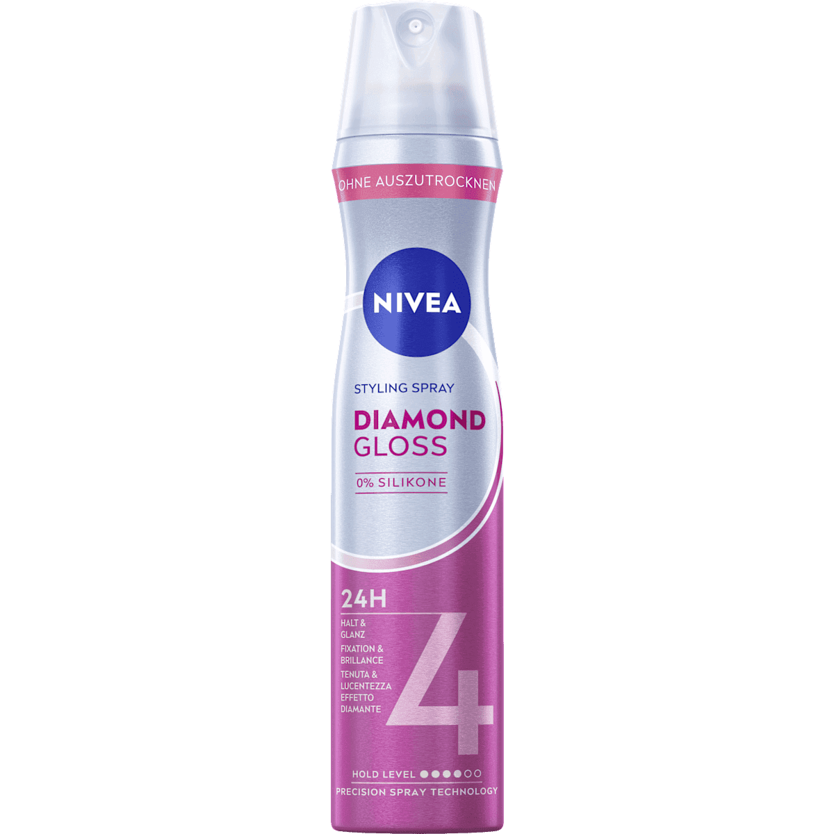 NIVEA Laque Diamond Gloss, 250 ml (NIVEA Haarspray Diamond Gloss, 250 ml) — منتج ألماني أصلي في المغرب