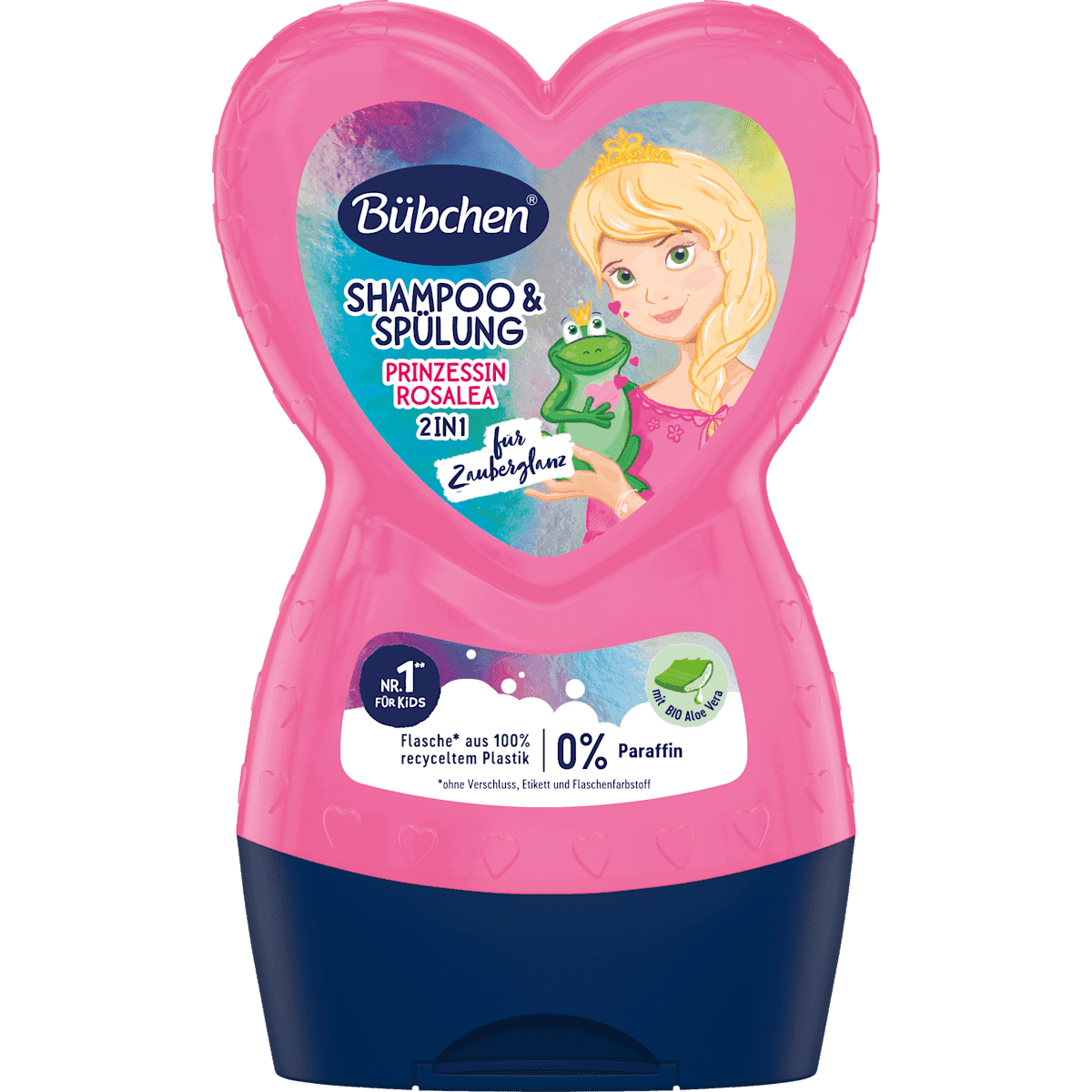 Bübchen Enfant Shampooing & Après-shampooing 2in1 Prinzessin Rosalea, 230 ml — produit allemand authentique au Maroc