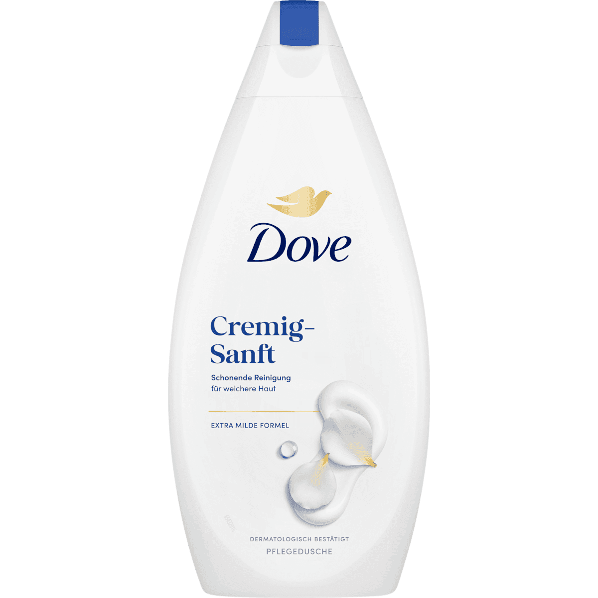 Dove shower gel care Cremig-Sanft, 450 ml (Dove Pflegedusche Cremig-Sanft, 450 ml) — authentic German product in Morocco