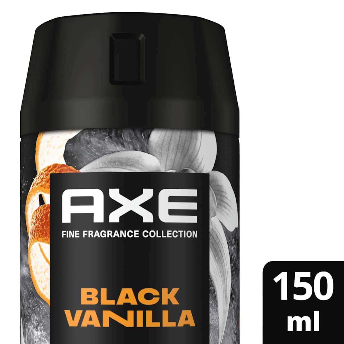 AXE Spray corporel Black Vanilla orange & Sandalwood Scent, 150 ml — produit allemand authentique au Maroc