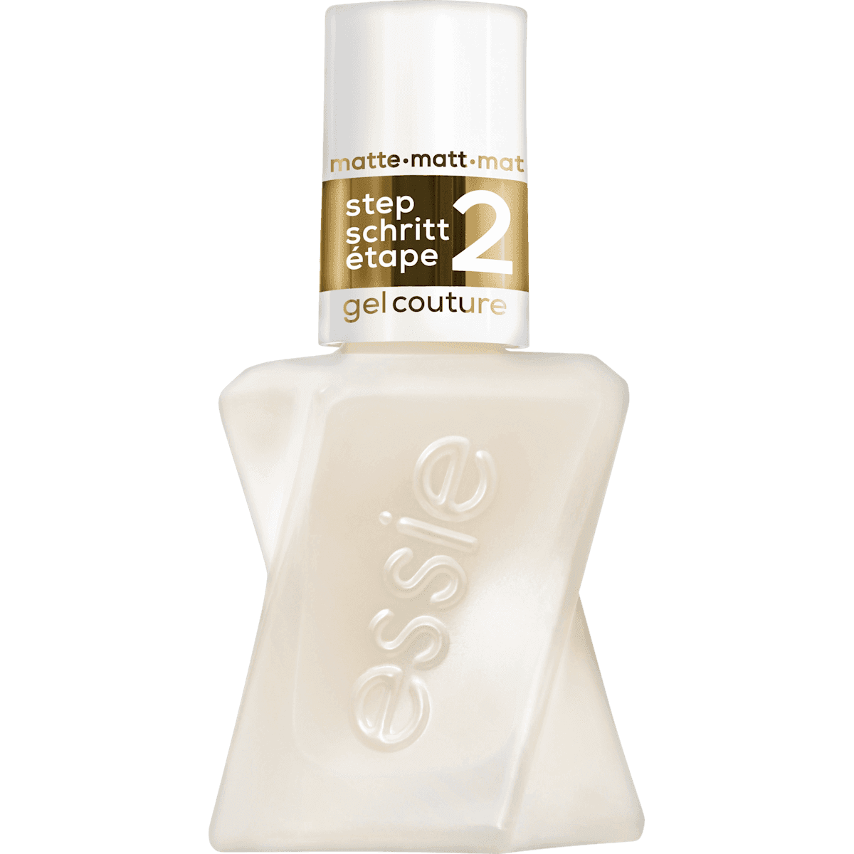 essie Top Coat Gel by essie 01 Matte Top Coat, 13,5 ml — produit allemand authentique au Maroc