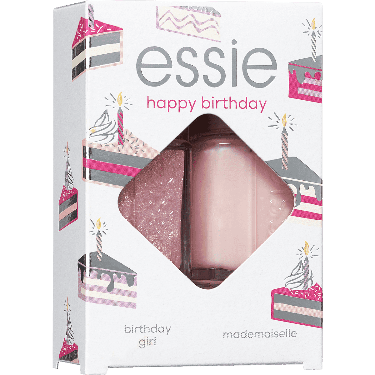 essie Nagellackset Happy Birthday, 2tlg, 1 pièce (essie Nagellackset Happy Birthday, 2tlg, 1 St) — produit allemand authentique au Maroc