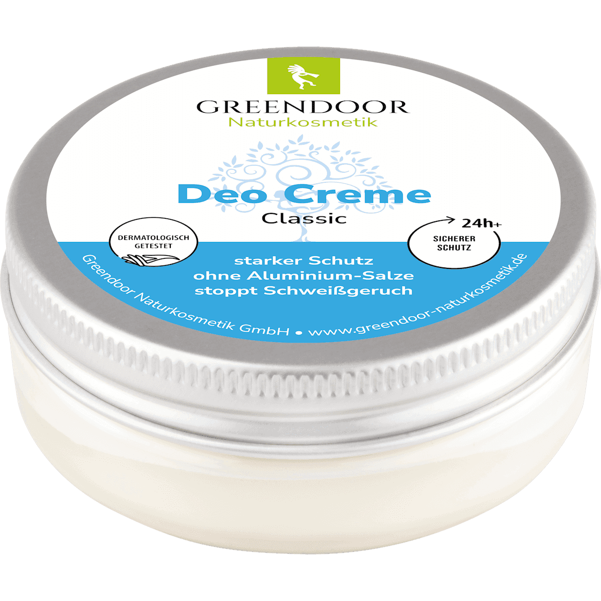 Greendoor Déodorant crème Classic, 50 ml — produit allemand authentique au Maroc