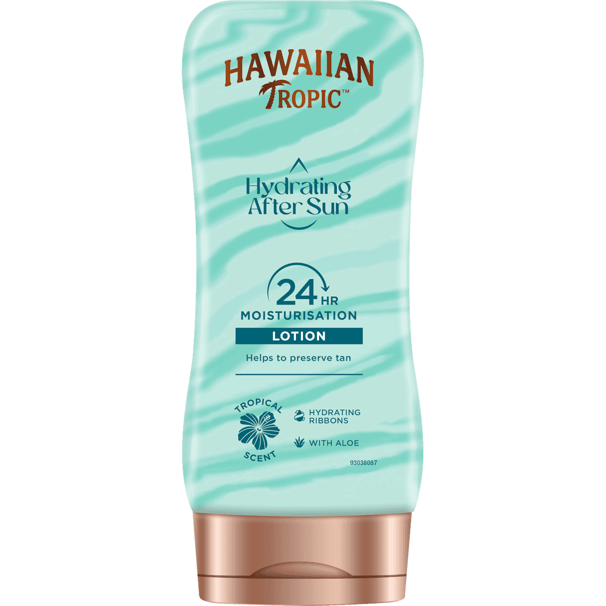 Hawaiian Tropic After Sun Lotion hydrating, 180 ml — produit allemand authentique au Maroc