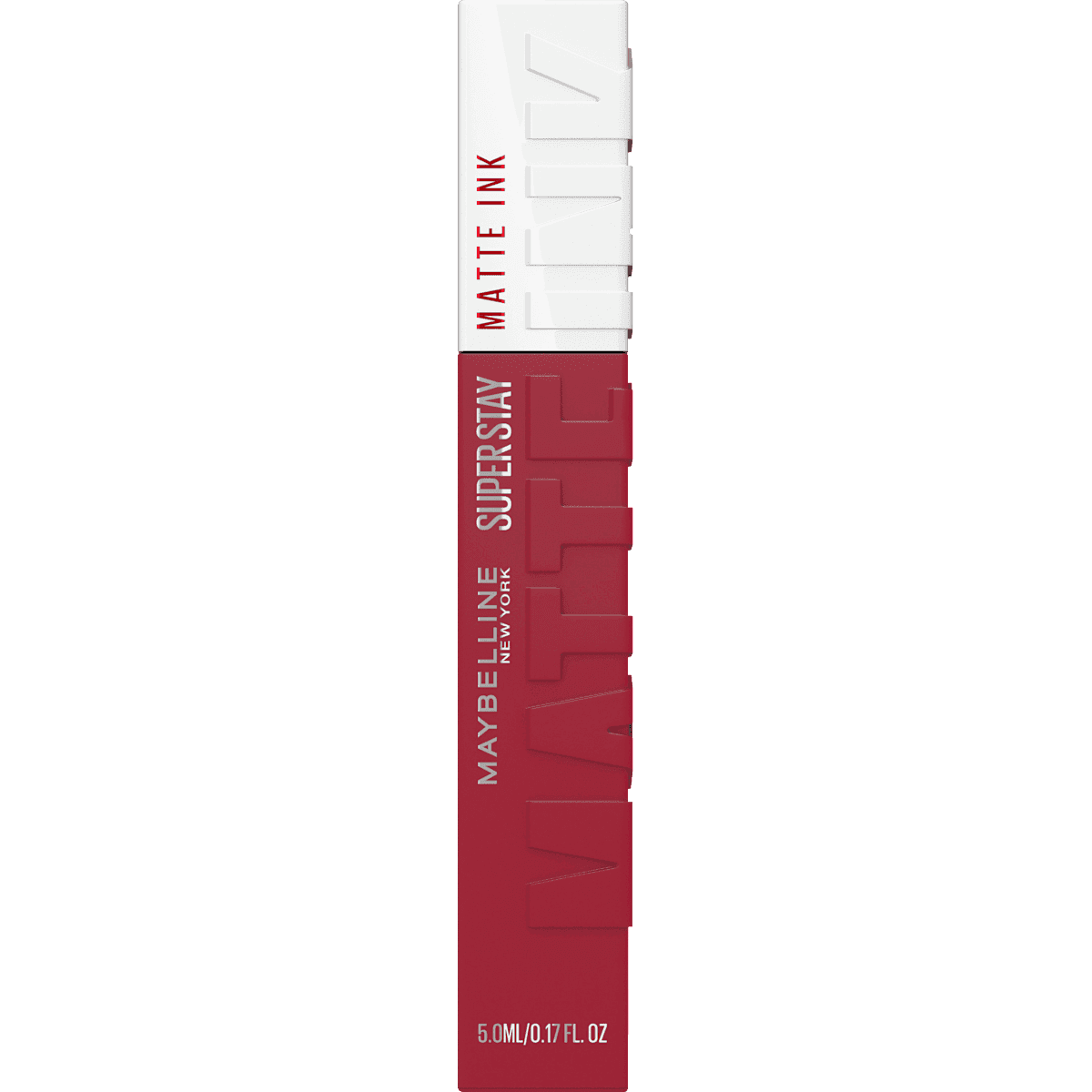 MAYBELLINE NEW YORK Rouge à lèvres Super Stay Matte Ink 80 Ruler, 5 ml (MAYBELLINE NEW YORK Lippenstift Super Stay Matte Ink 80 Ruler, 5 ml) — produit allemand authentique au Maroc