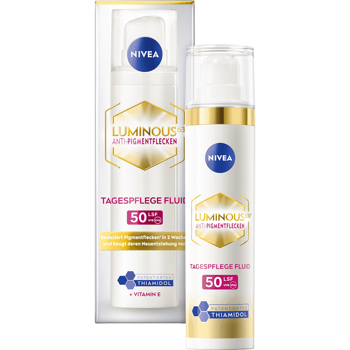 NIVEA Fluide visage Cellular Luminous 630 Anti Pigmentflecken LSF 50, 40 ml — produit allemand authentique au Maroc